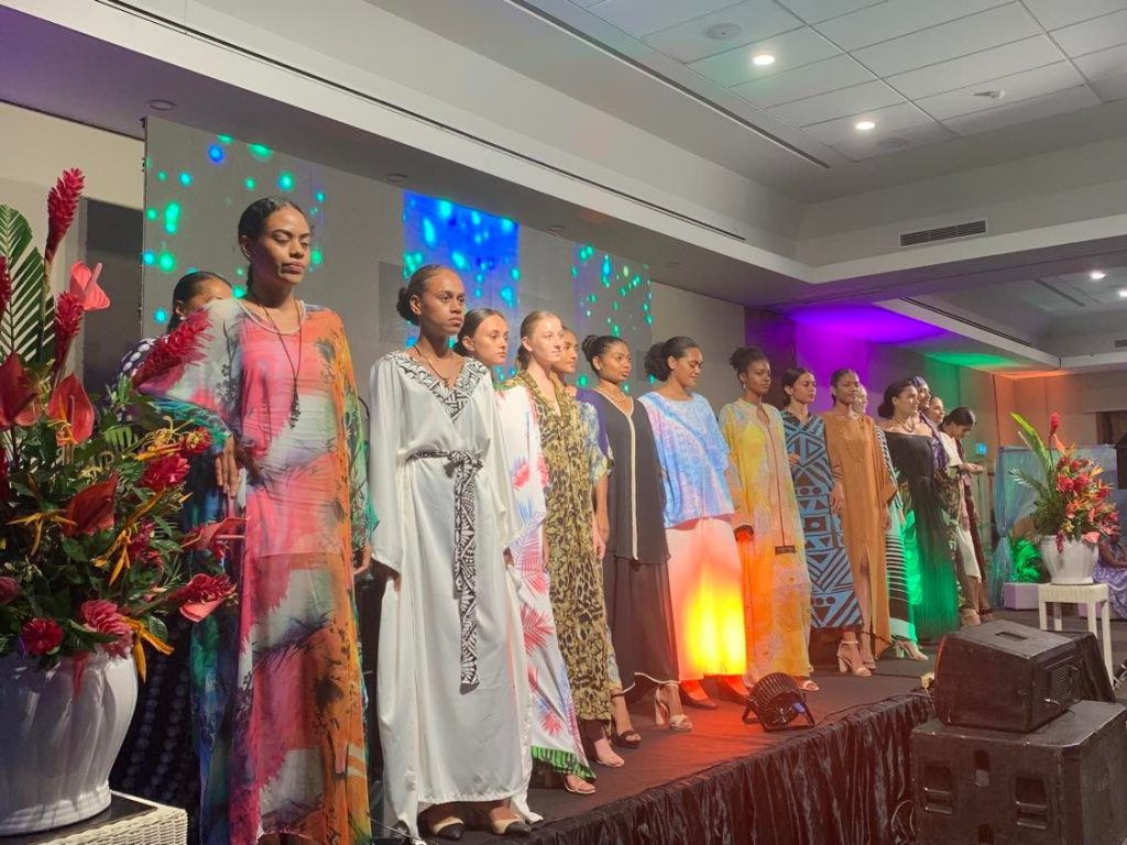 Models at Fiji Fashion Week launch