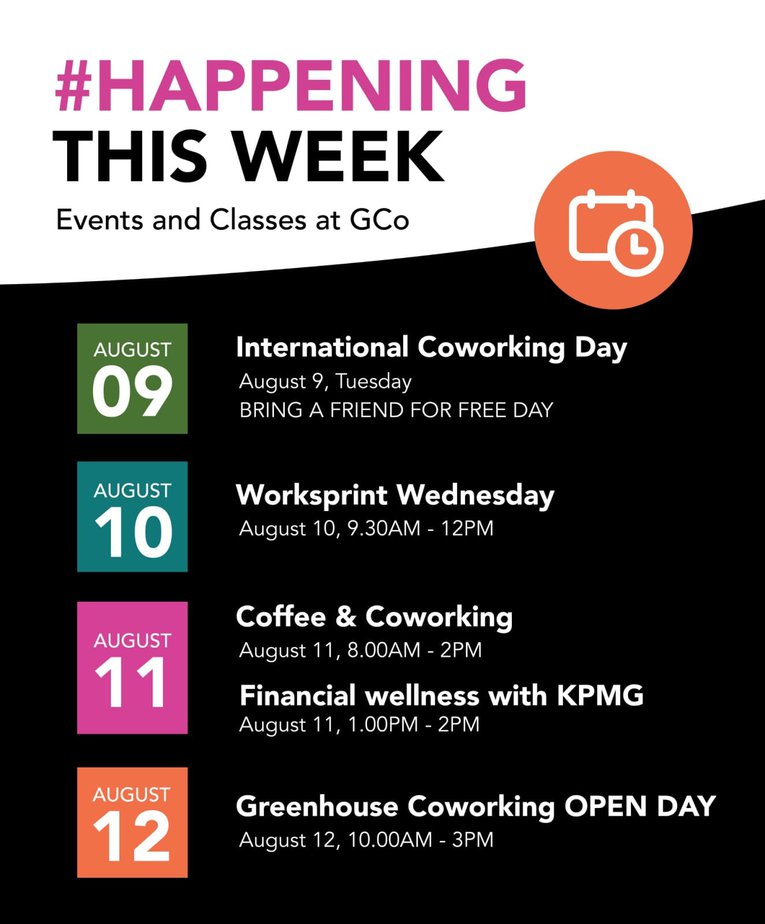 greenhouse coworking open day