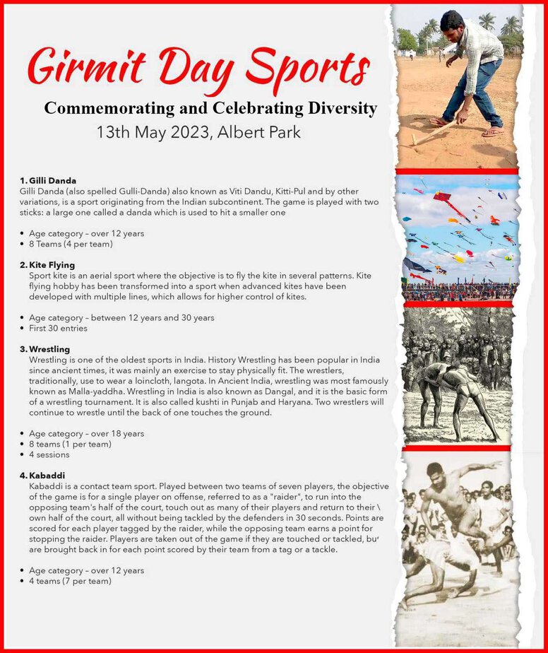 Girmit Day Sports