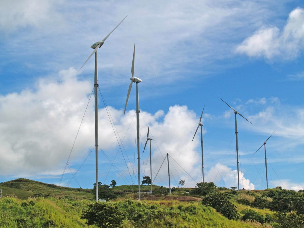 Wind turbines in Butoni 