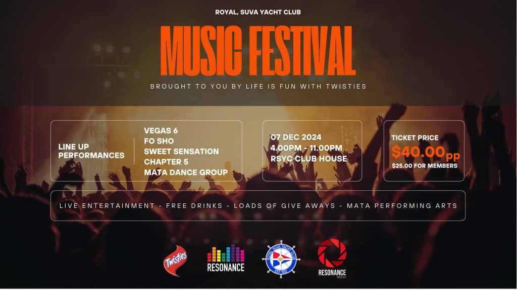 RSYC music festival flyer