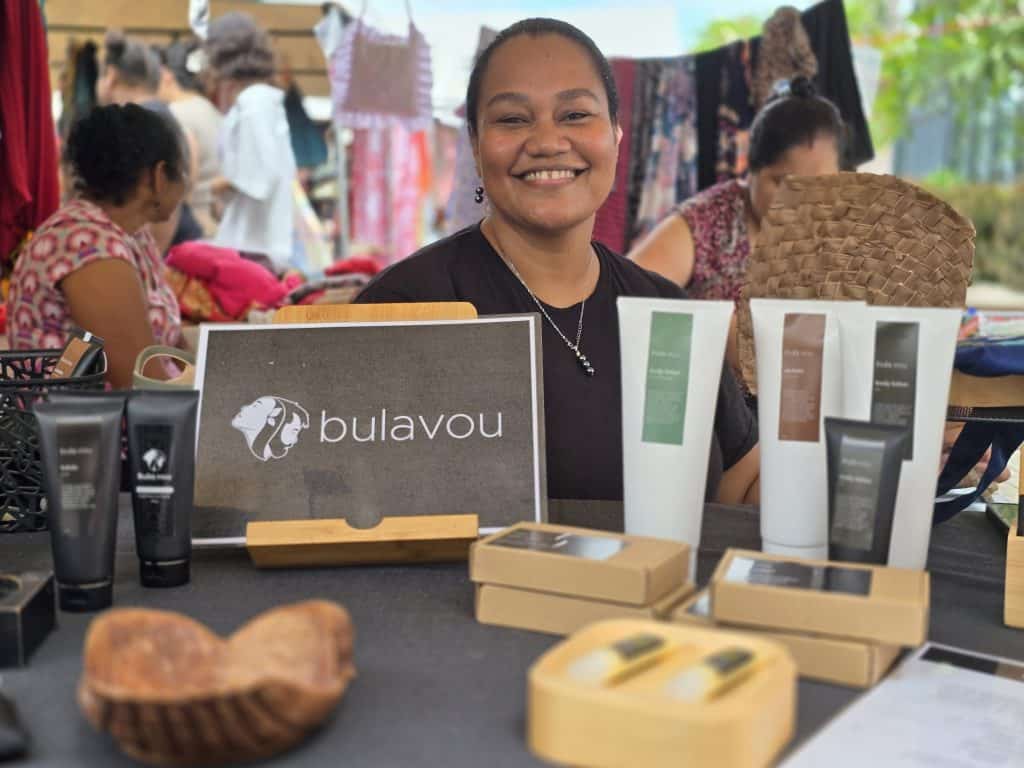 Faith Yolanta from Bulavou skincare company.